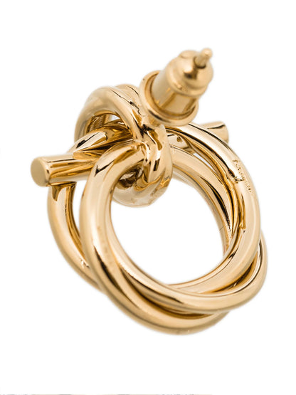 Gold Brass Earrings