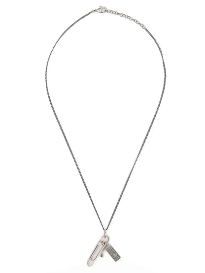 Silver Brass Necklace