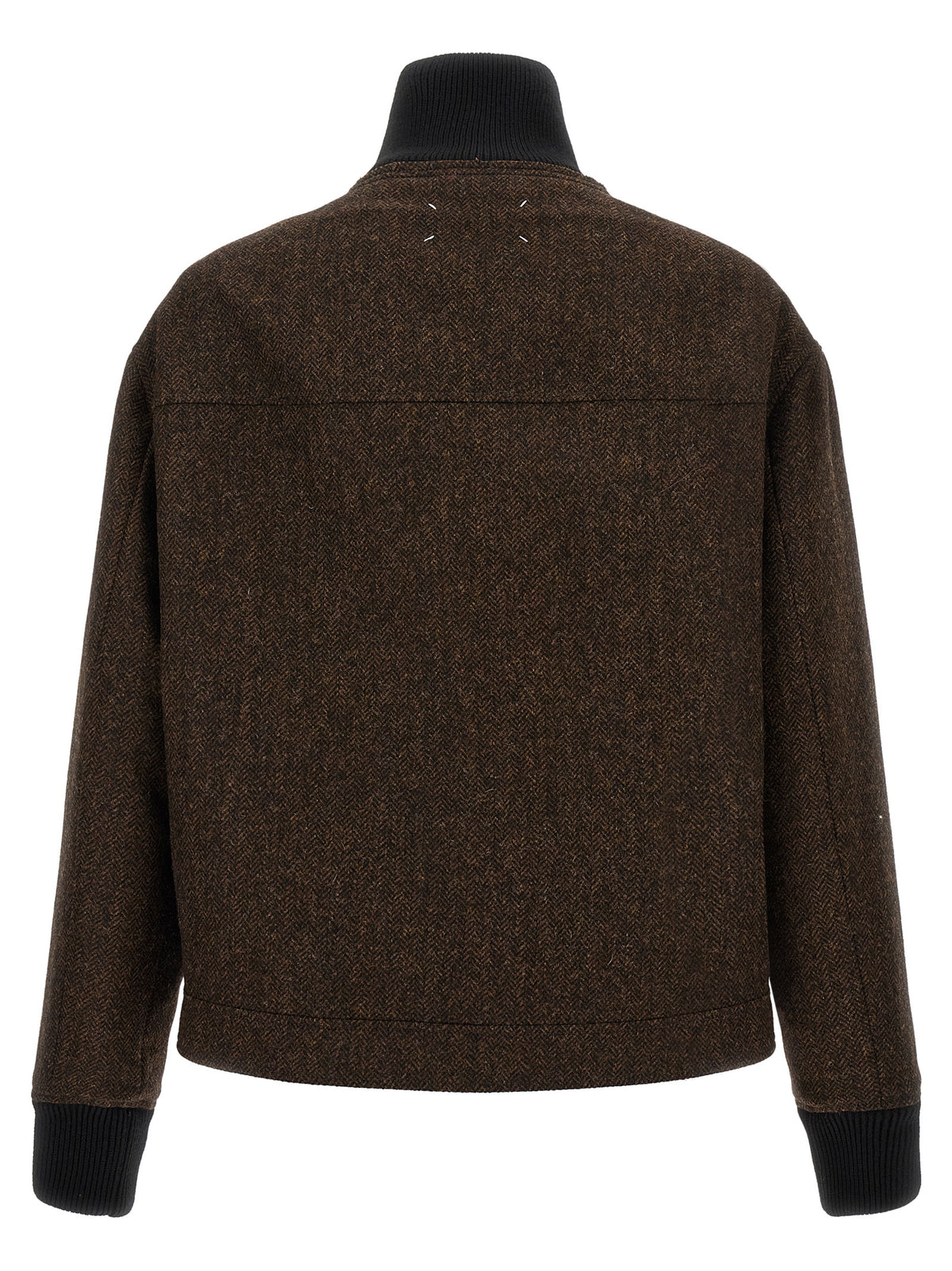 Brown Wool Bomber