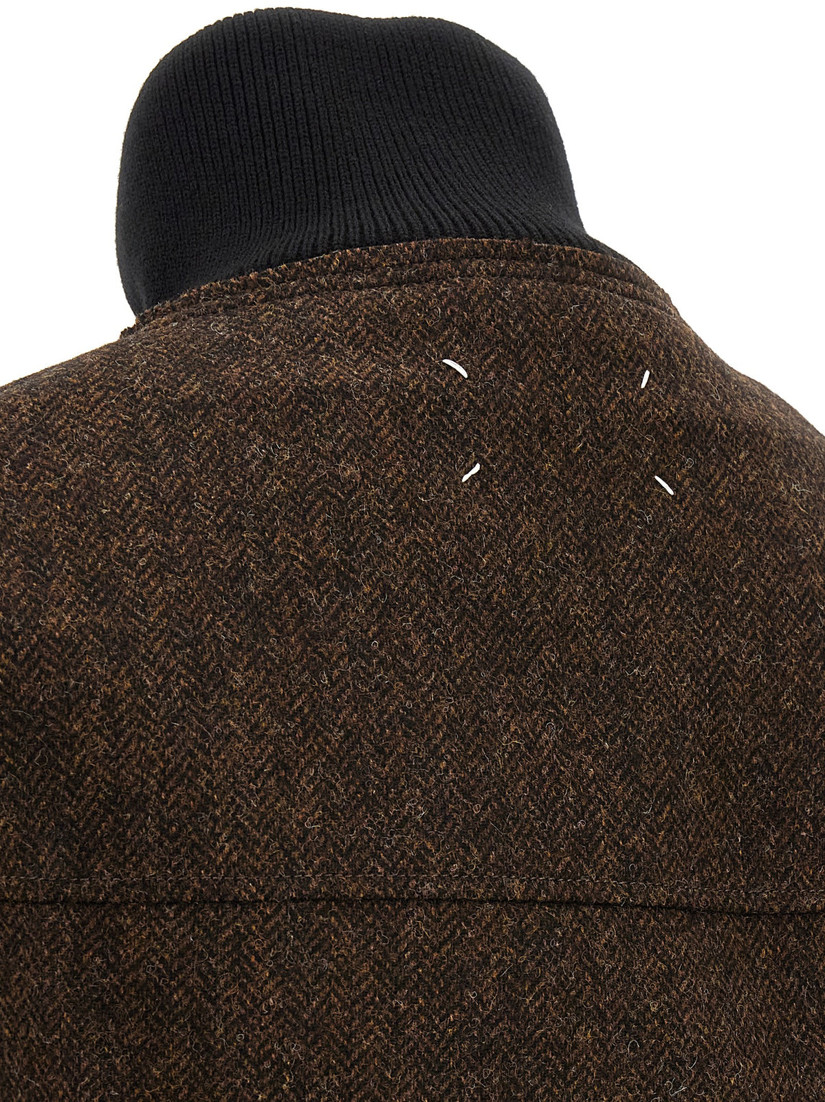 Brown Wool Bomber