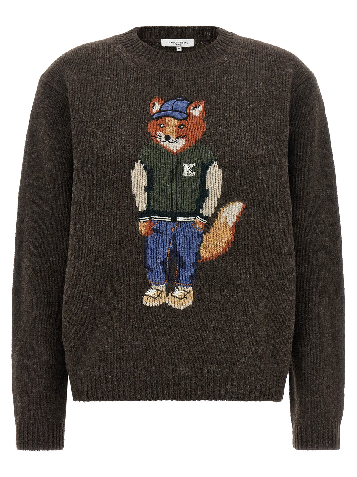 Brown Wool Cardigan
