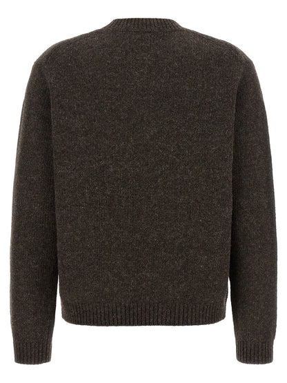 Brown Wool Cardigan