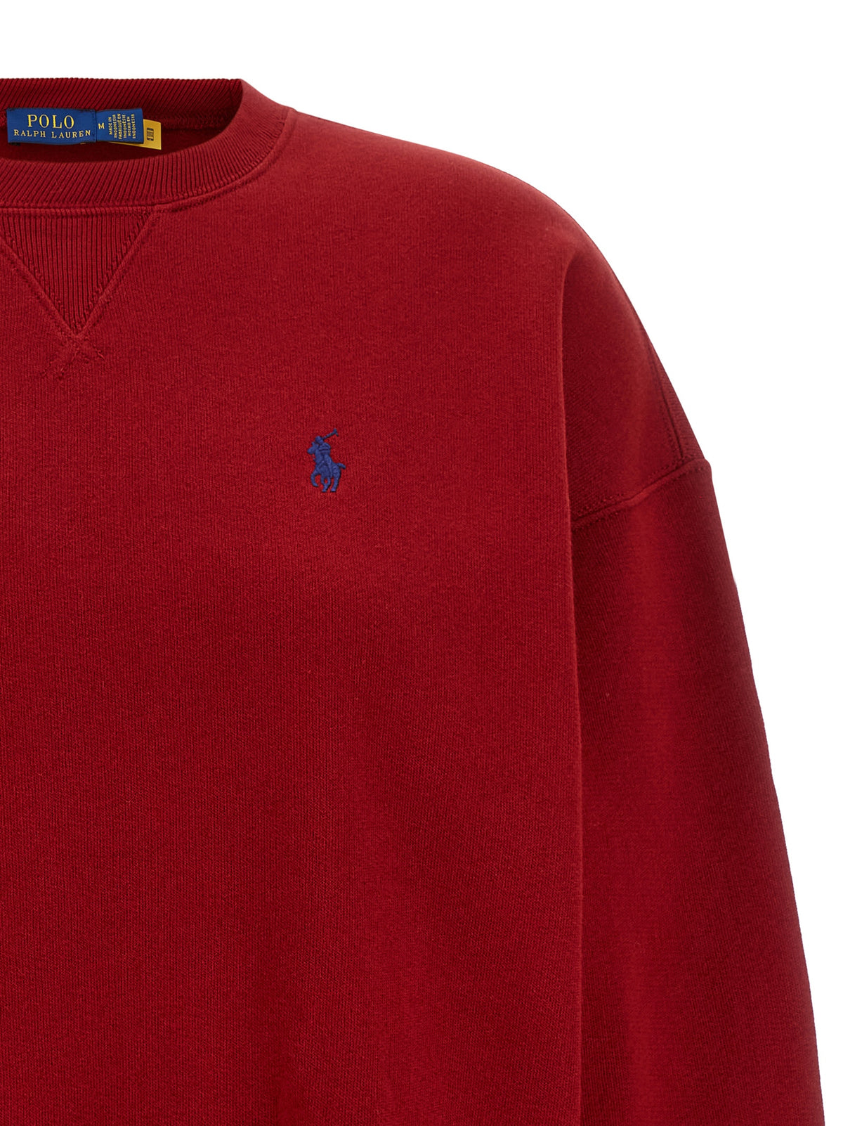 Red Cotton Sweatshirt