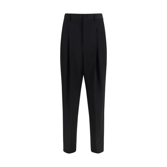 Black Wool Oves Aries Dress Pants