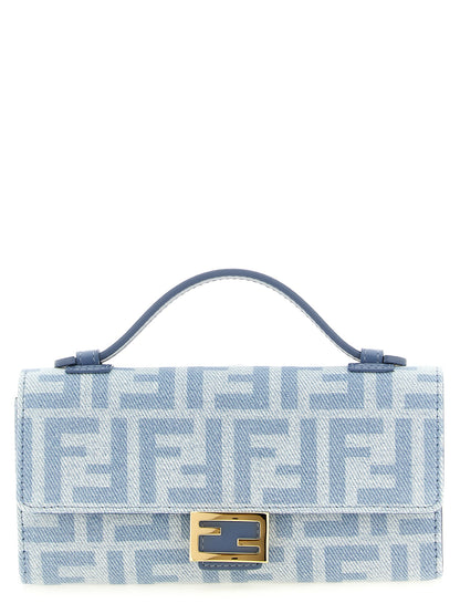 Blue Cotton Cardholder