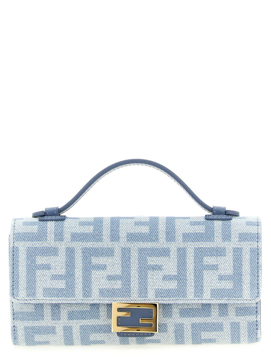 Blue Cotton Cardholder