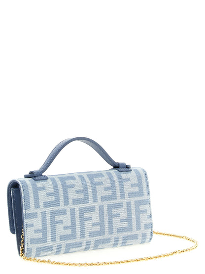 Blue Cotton Cardholder