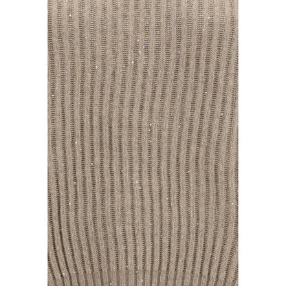 Beige Wool Oves Aries Turtleneck