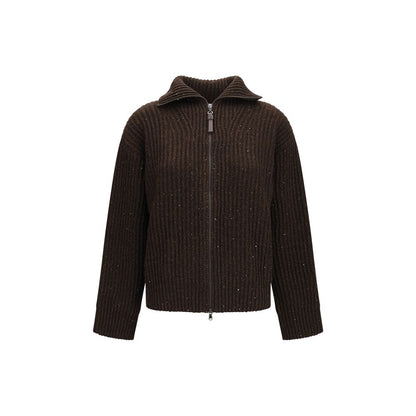 Brown Cashmere Sweatshirt
