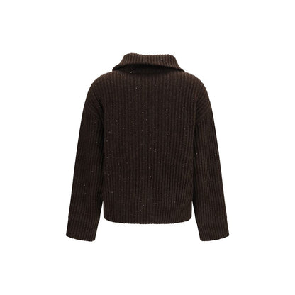 Brown Cashmere Sweatshirt