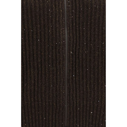 Brown Cashmere Sweatshirt
