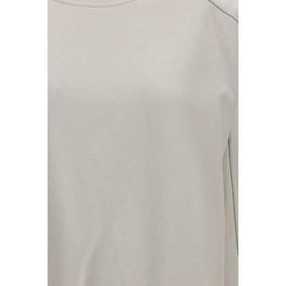 White Cotton Sweatshirt
