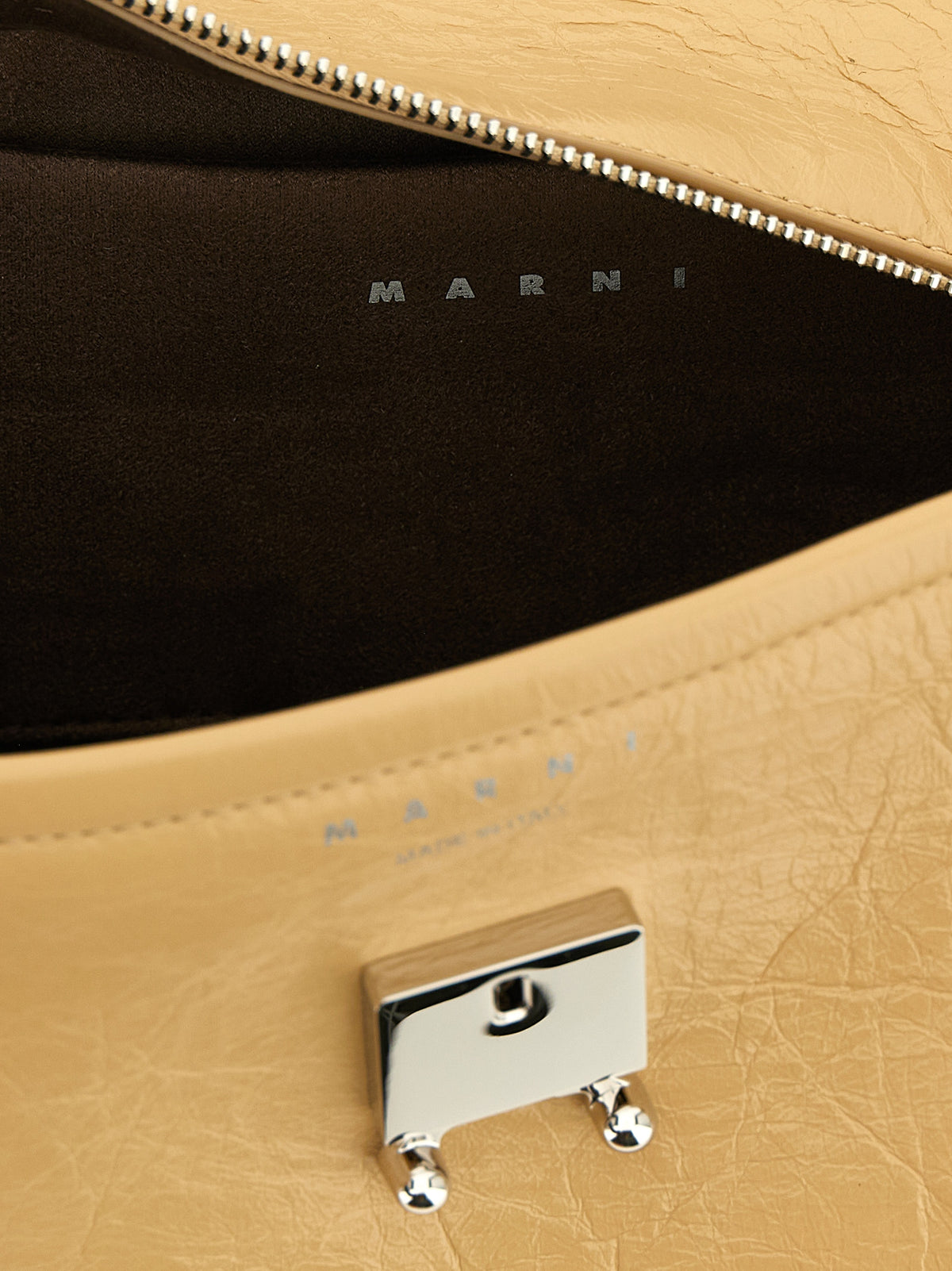 Multicolor Calfskin Shoulder Bag