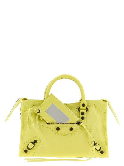 Multicolor Lamb Leather Handbag