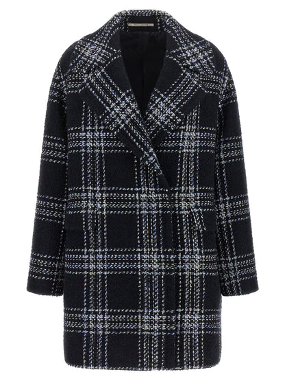 Blue Wool Coat