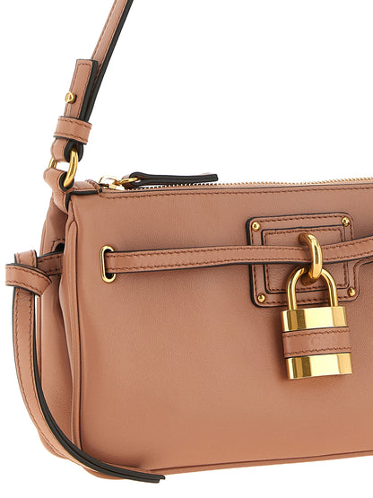 Multicolor Lamb Leather Clutch Bag