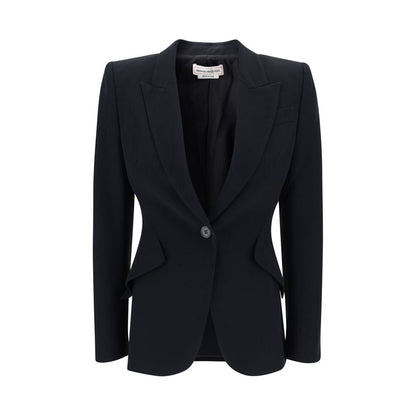 Black Acetate Blazer