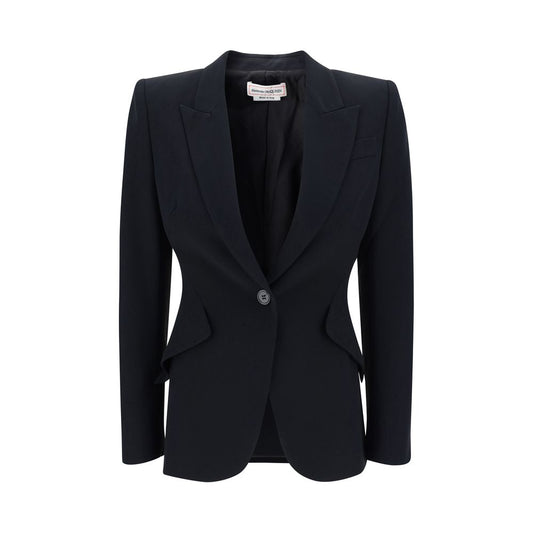 Black Acetate Blazer