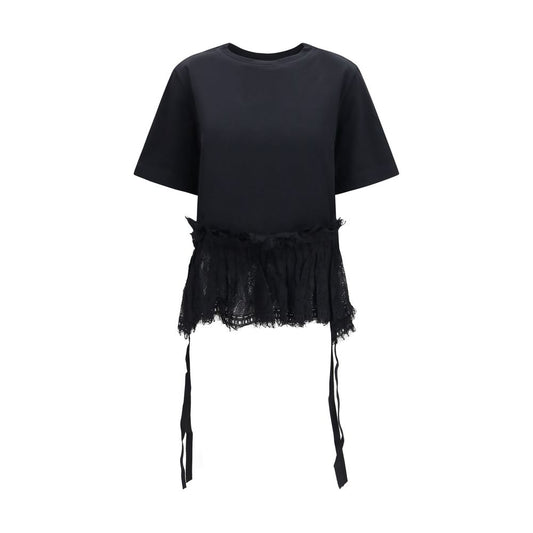 Black Cotton T-Shirt