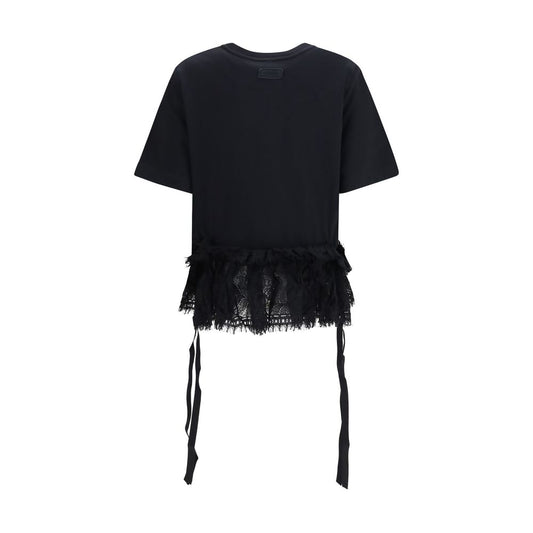 Black Cotton T-Shirt