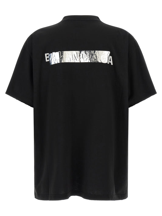 Black Cotton T-Shirt