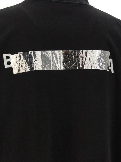 Black Cotton T-Shirt