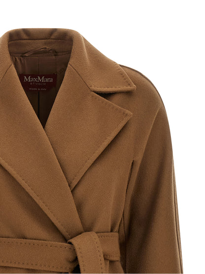 Beige Wool Coat