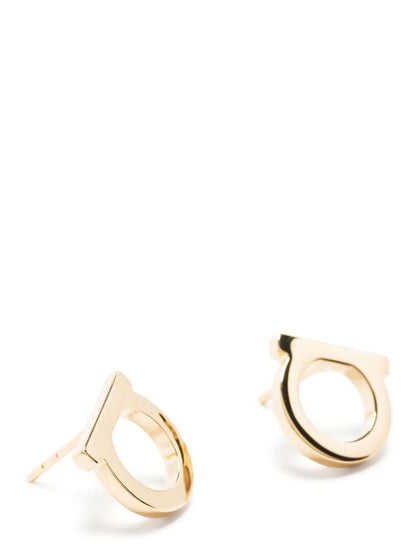 Gold Brass Earrings