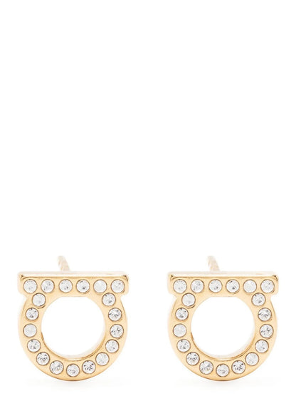 Gold Brass Earrings