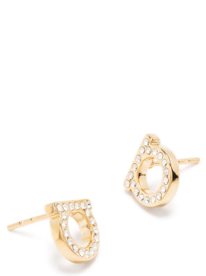 Gold Brass Earrings