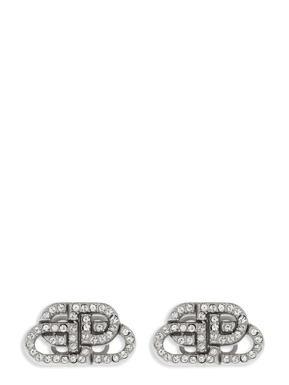 Silver Brass Earrings