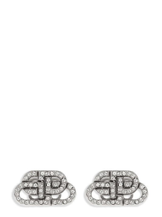 Silver Brass Earrings