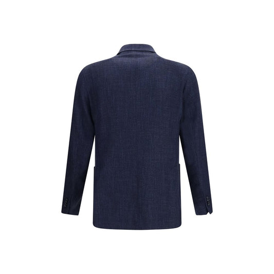 Blue Wool Oves Aries Blazer