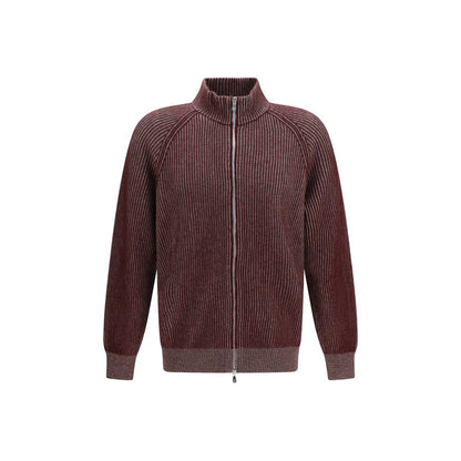 Bordeaux Cashmere Cardigan