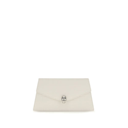 White Calf Leather Bos Taurus Shoulder Bag