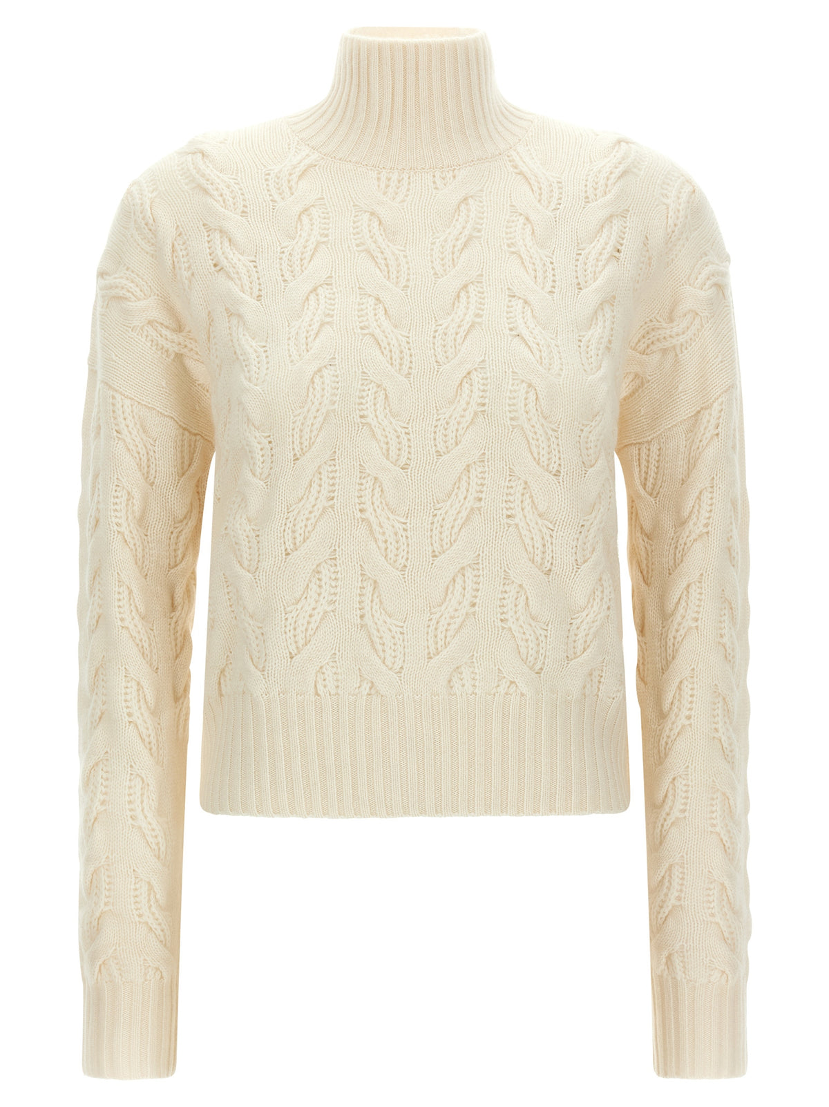 White Wool Cardigan