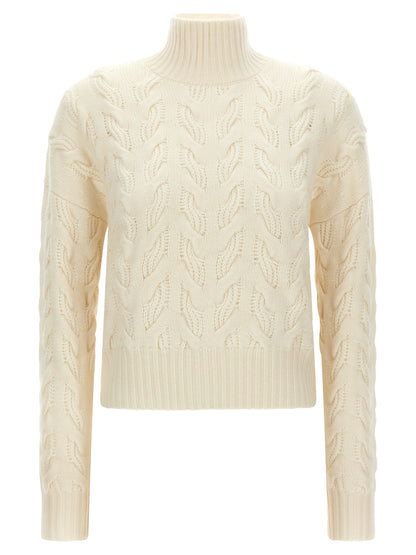 White Wool Cardigan