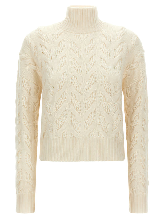 White Wool Cardigan