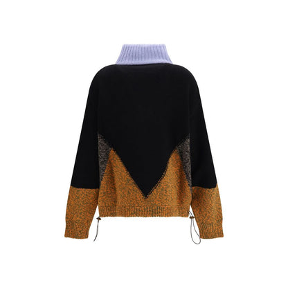 Multicolor Wool Oves Aries Full-Length Jacket
