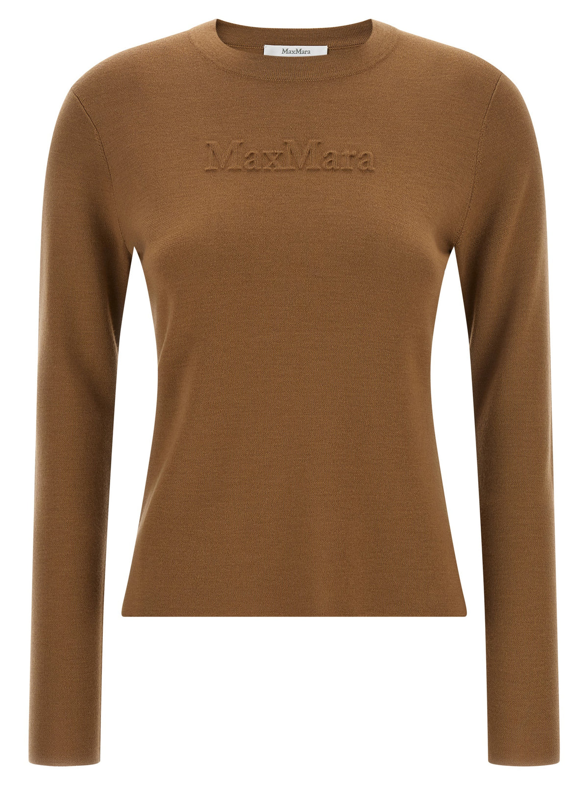 Beige Virgin Wool Cardigan
