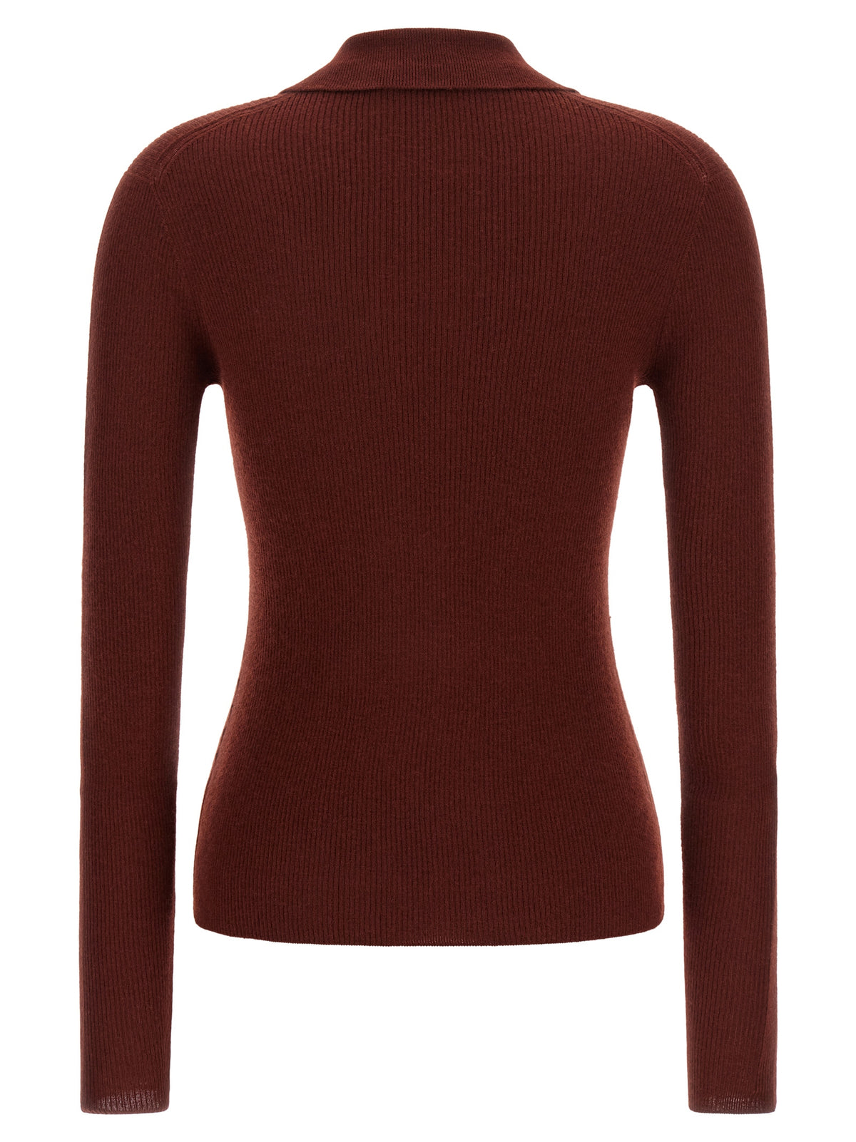 Bordeaux Cashmere Polo Shirt