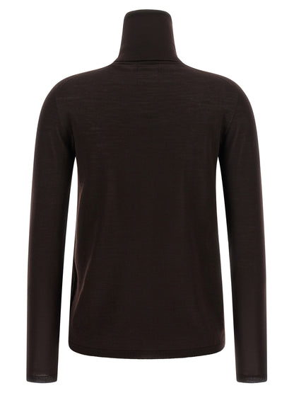 Brown Virgin Wool Cardigan