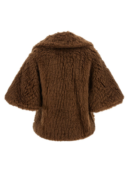 Brown Virgin Wool Coat