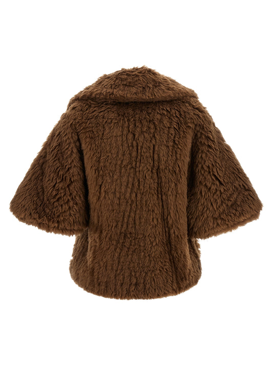 Brown Virgin Wool Coat