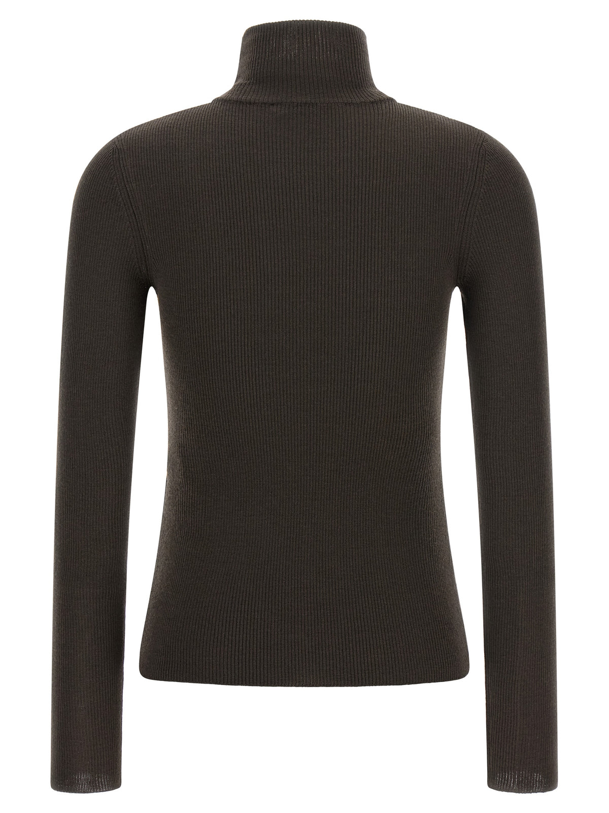 Brown Virgin Wool Cardigan