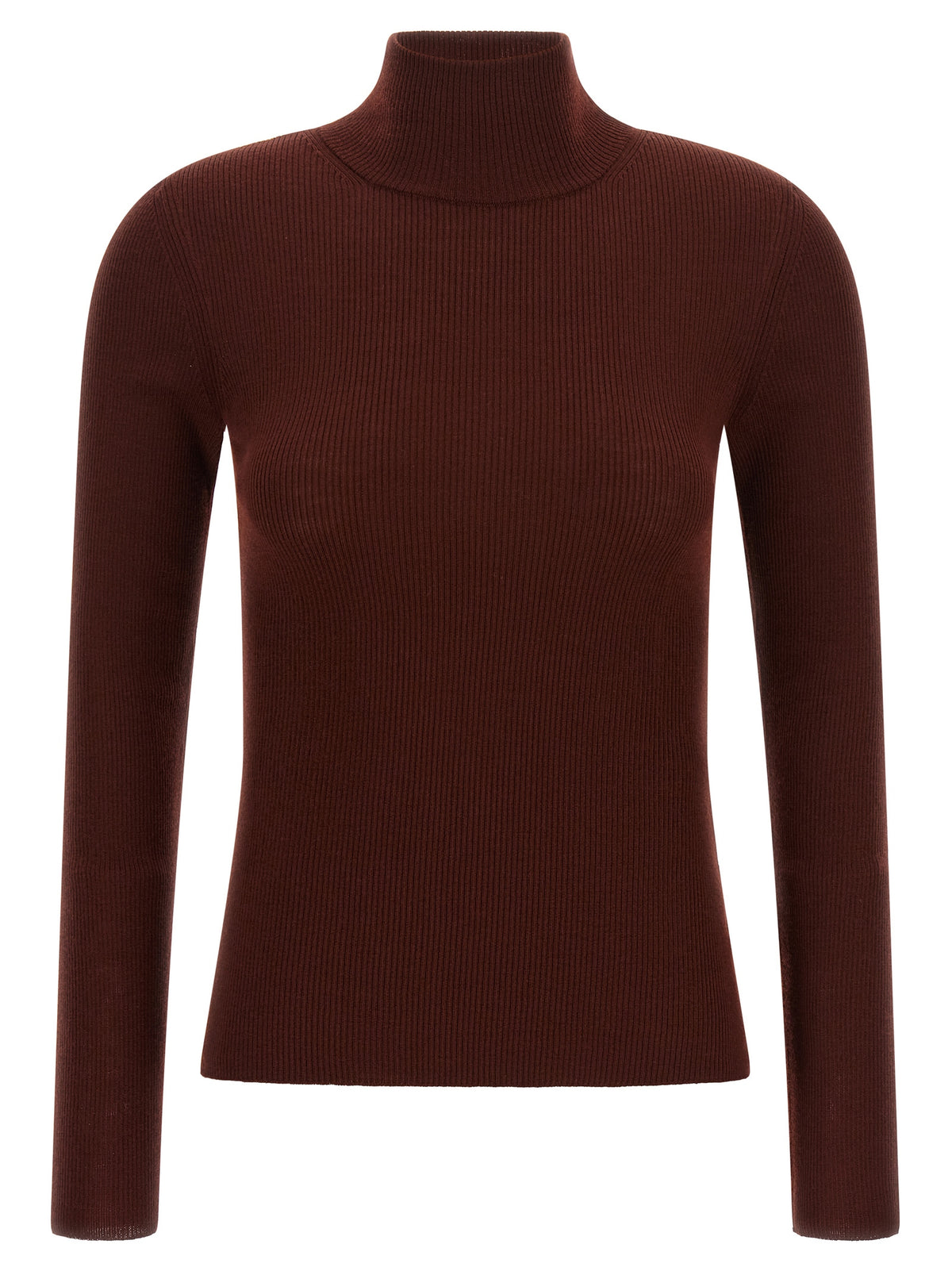 Bordeaux Virgin Wool Cardigan