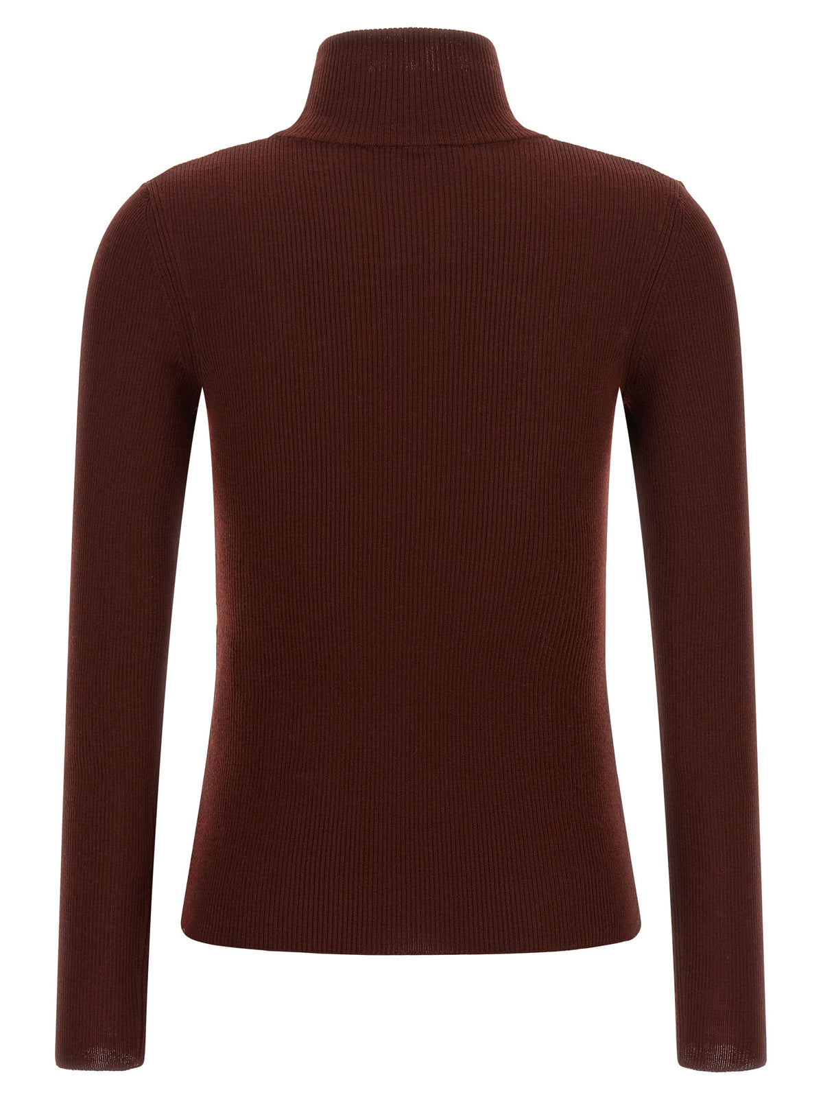 Bordeaux Virgin Wool Cardigan