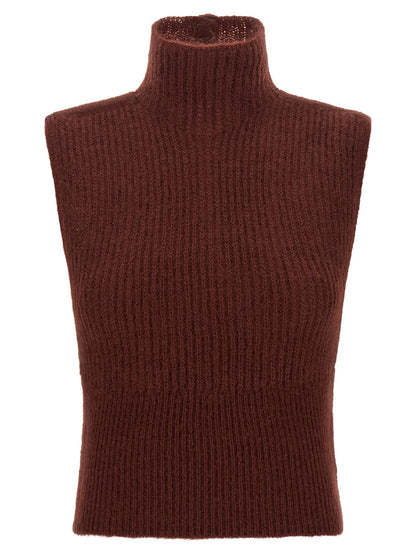 Bordeaux Wool Cardigan