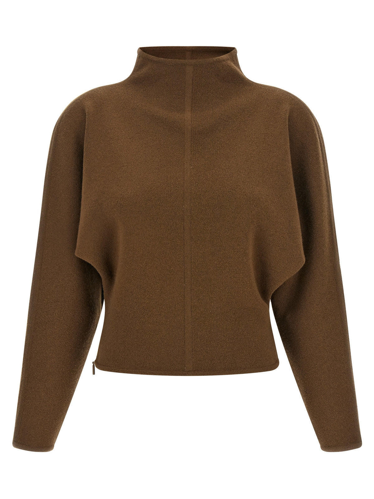 Brown Virgin Wool Cardigan