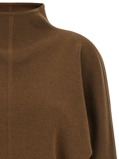 Brown Virgin Wool Cardigan